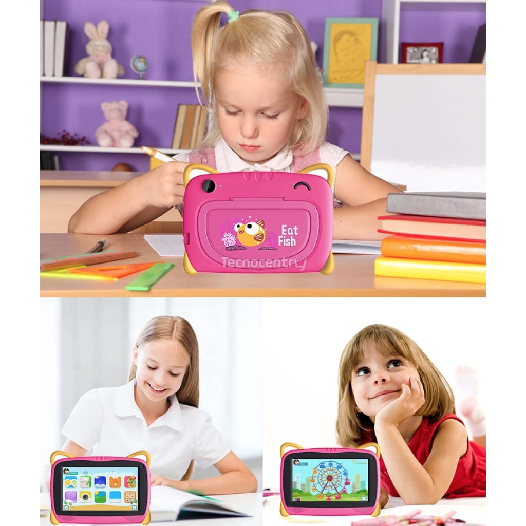 Tablet Krono Kids Colors+ 32GB exp. 64GB 6Ram (3+3) 7″ color Azul claro Wifi - Imagen 5